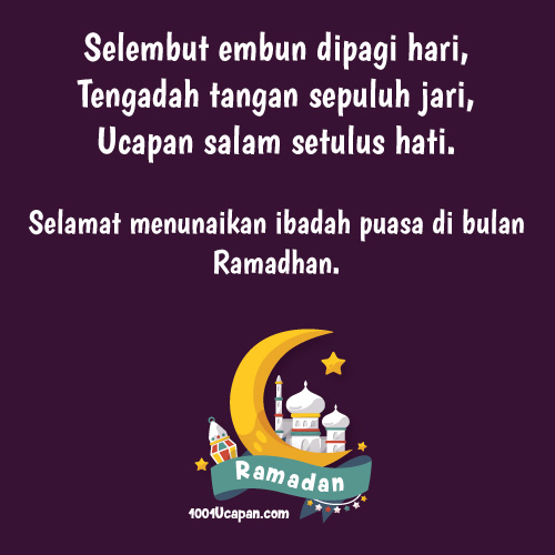 Bergambar Kad Ucapan Menyambut Ramadhan 1001 Ucapan