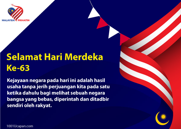 Ucapan Selamat Hari Merdeka Dan Kebangsaan Malaysia 1001 Ucapan
