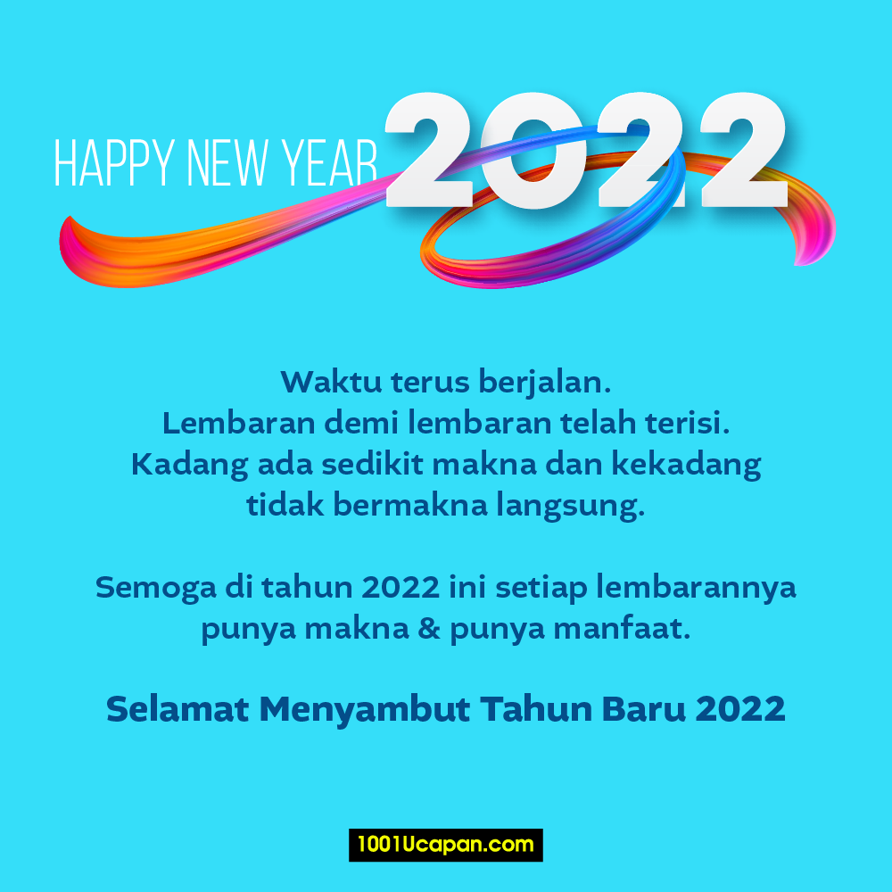 Tahun baru 2022 ayat 15 Kata