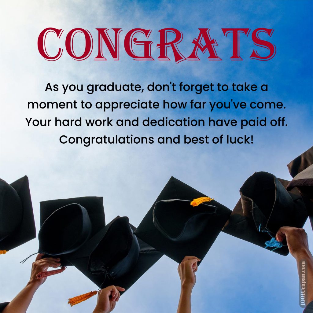 Short Graduation Message 