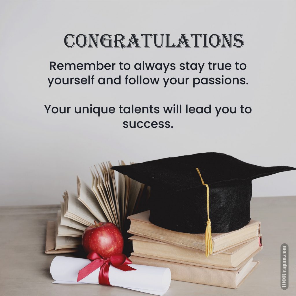 50 Example: Graduation Message from Parents