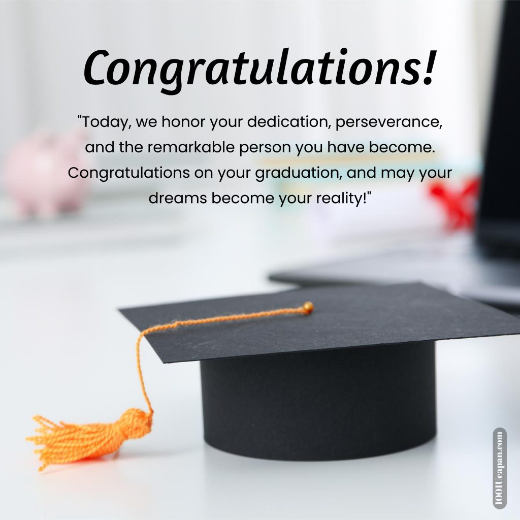 50 Graduation Personal Message Examples