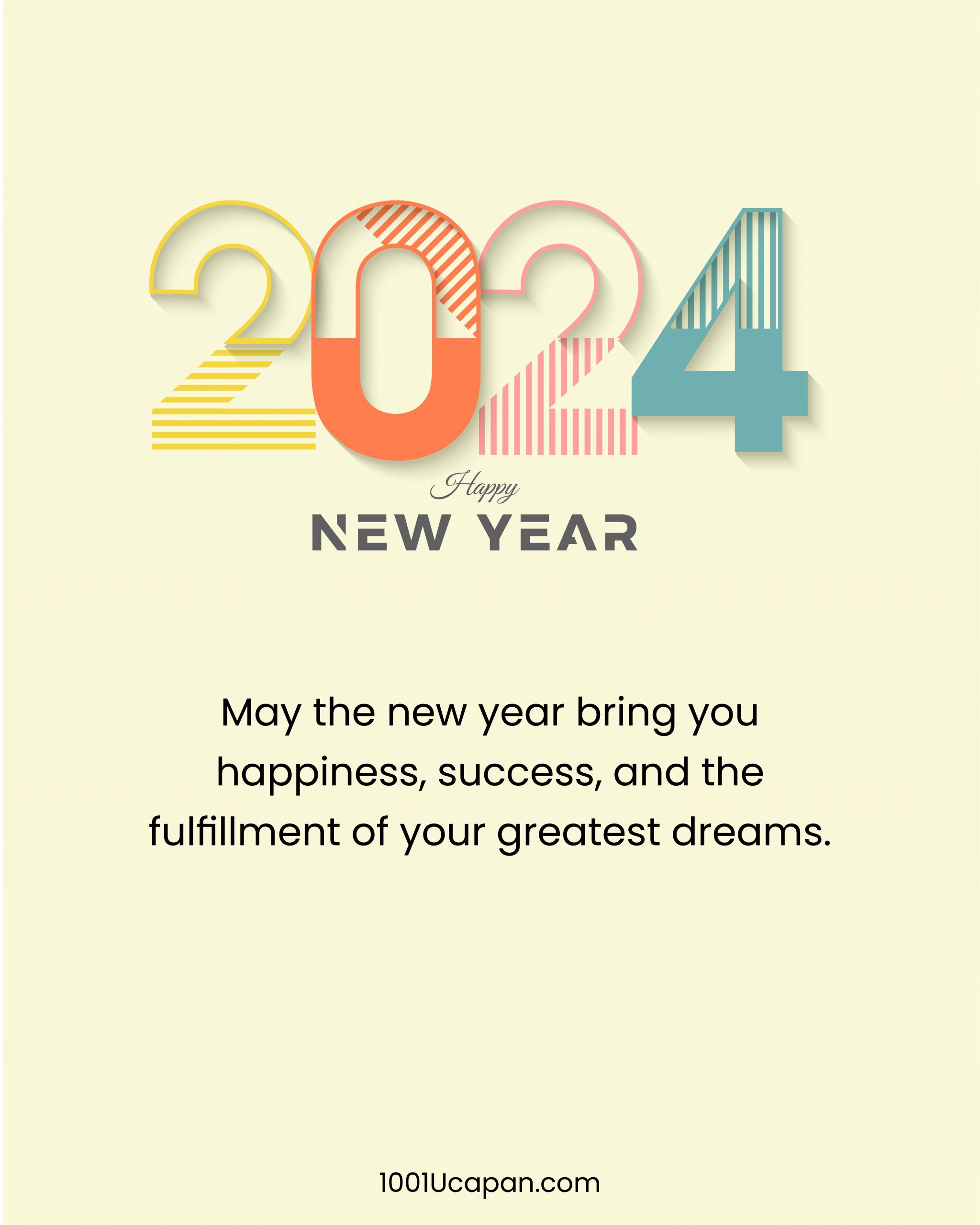 250 Happy New Year 2024 Wishes, Quotes, Messages 1001 Ucapan